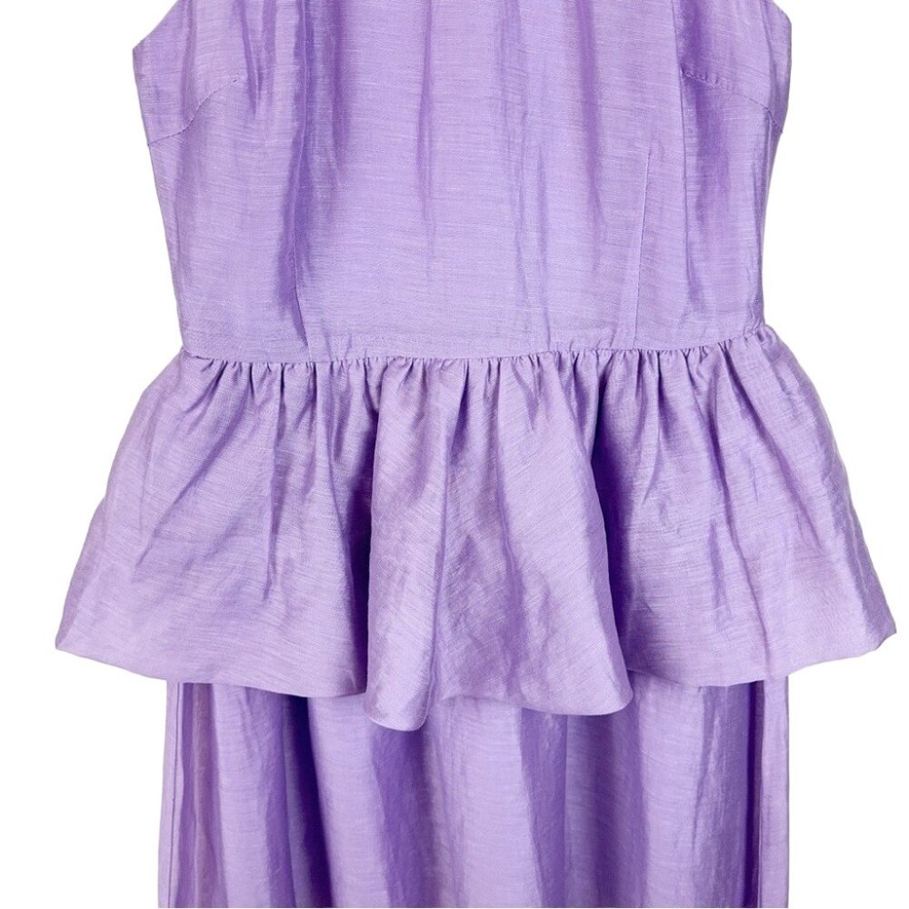 NWT Elliatt Purity Peplum Maxi Dress - Picture 9 of 9